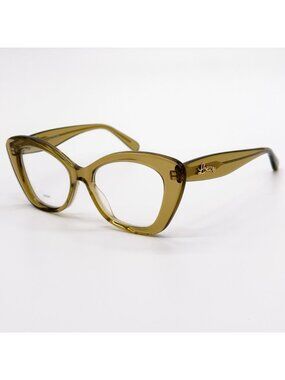 NEW LOEWE EYEGLASSES LW50067I 096 GLOSSY GREEN WOMEN EYEWEAR